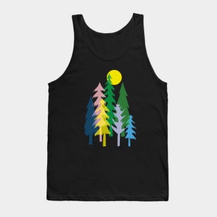 Night Trees Tank Top